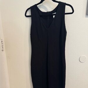 Bar III Classic Black Midi Dress